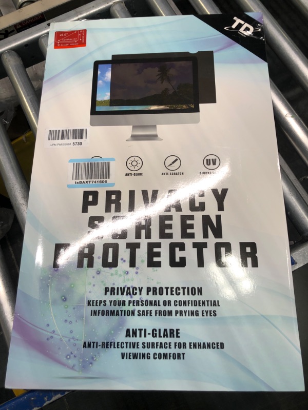 Photo 2 of  Privacy Screen for iMac 24 Inch 2021-2024 Destop Computer Monitor, Anti Glare Blue Light Filter Privacy Shield, Upgraded Anti Spy iMac Privacy Protector
