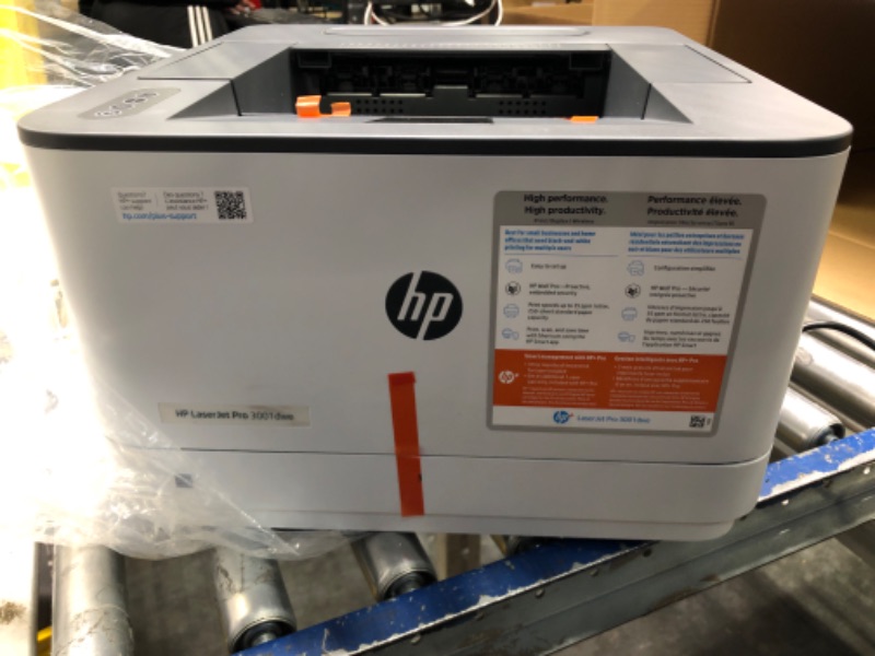 Photo 4 of HP LaserJet Pro 3001dwe Wireless Black & White Monochrome Printer with HP+ Smart Office Features