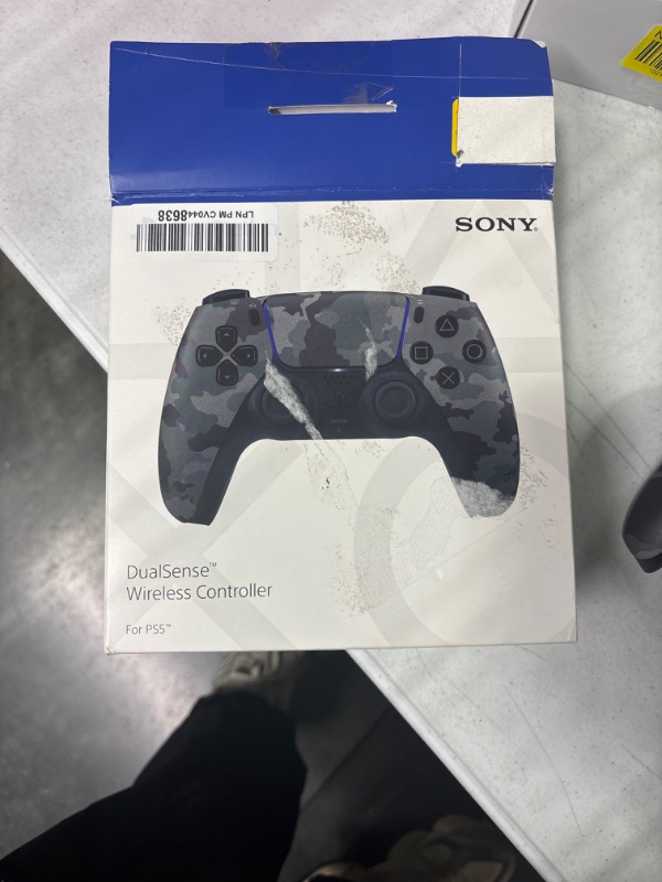 Photo 2 of DualSense Wireless Controller – Gray Camouflage