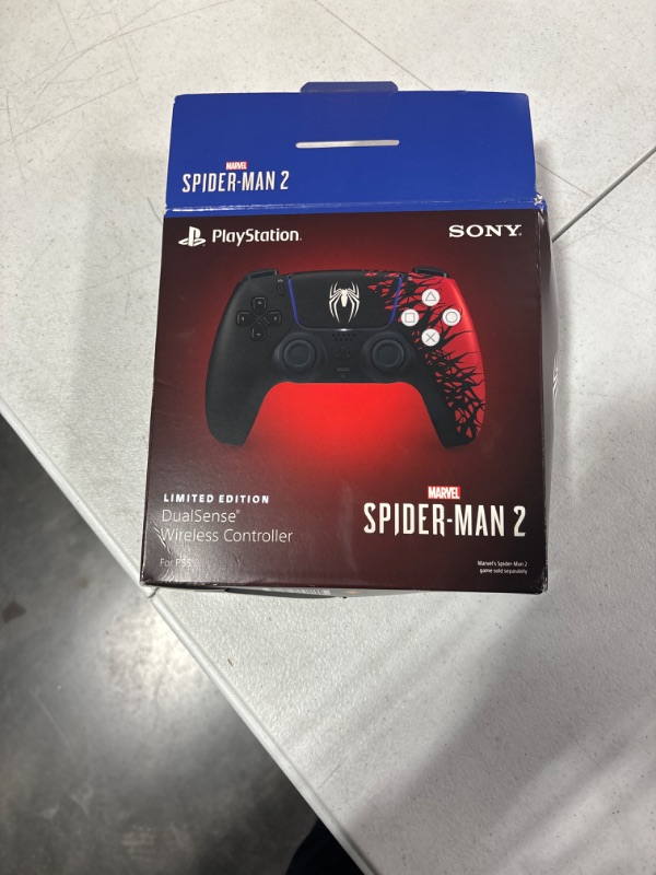 Photo 2 of PlayStation DualSense Wireless Controller – Marvel’s Spider-Man 2 Limited Edition