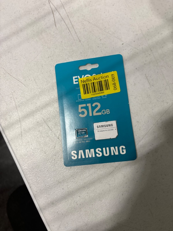 Photo 2 of 
SAMSUNG EVO Select Micro SD-Memory-Card + Adapter, 512GB microSDXC 130MB/s Full HD & 4K UHD, UHS-I, U3, A2, V30, Expanded Storage for Android...