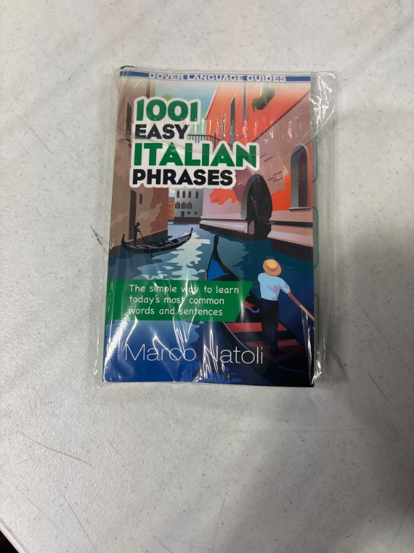 Photo 2 of 1001 Easy Italian Phrases (Dover Language Guides Italian)