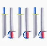 Photo 1 of 16" Foam Prince Sword Toy Set Party Supplies (6 Pack)