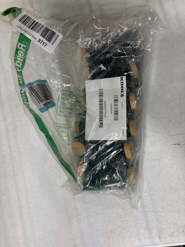 Photo 1 of 12 Pack Mini Christmas Trees for Tabletop, Xmas Holiday Home Indoor Decorations, 4.25 x 2 inches ***USED**** 