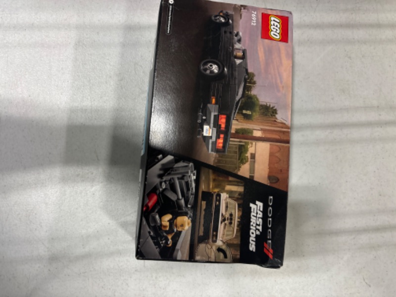 Photo 2 of LEGO Speed Champions Fast & Furious 1970 Dodge Charger R/T 76912 Toy Car Building Set for Kids, Boys, and Girls Ages 8+; Collectible Model Including a Dominic Toretto Minifigure (345 Pieces)