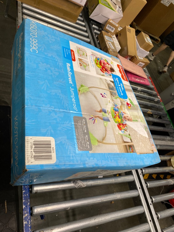 Photo 1 of Fisher-Price Rainforest Jumperoo Bouncer