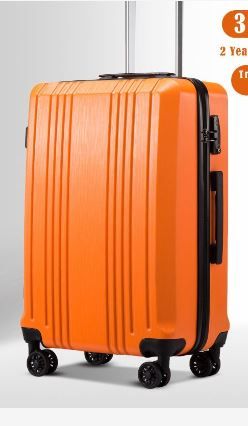 Photo 1 of Coolife Luggage Suitcase PC+ABS with TSA Lock Spinner Carry on Hardshell Lightweight 20in 24in 28in(orange, S(20in_carry on))