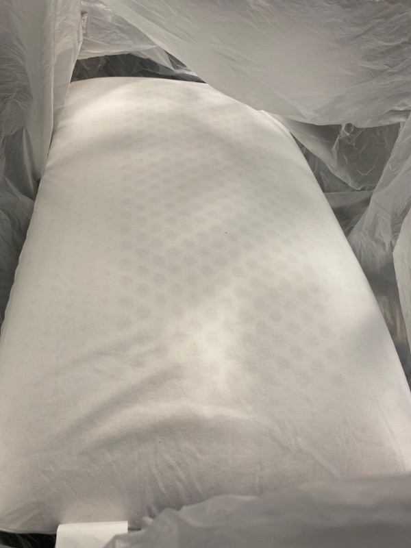 Photo 1 of 100% Talalay Latex Pillow Bed Pillow for Sleeping, Extra Soft Natural Latex Sleeping Pillow for Back, Stomach or Side Sleepers, Removable Breathable Cotton Cover - High Elasticity (Queen Low Profile)