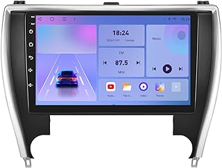 Photo 1 of for Toyota Camry 2015-2017 Android 12 Car Stereo with Wireless Carplay/Android Auto WiFi 2+32G 4 Core GPS Navigation Radio Player 10.2'' HD Touch Screen Audio Backup Camera Camry?2015-2017?2+32G-10 in