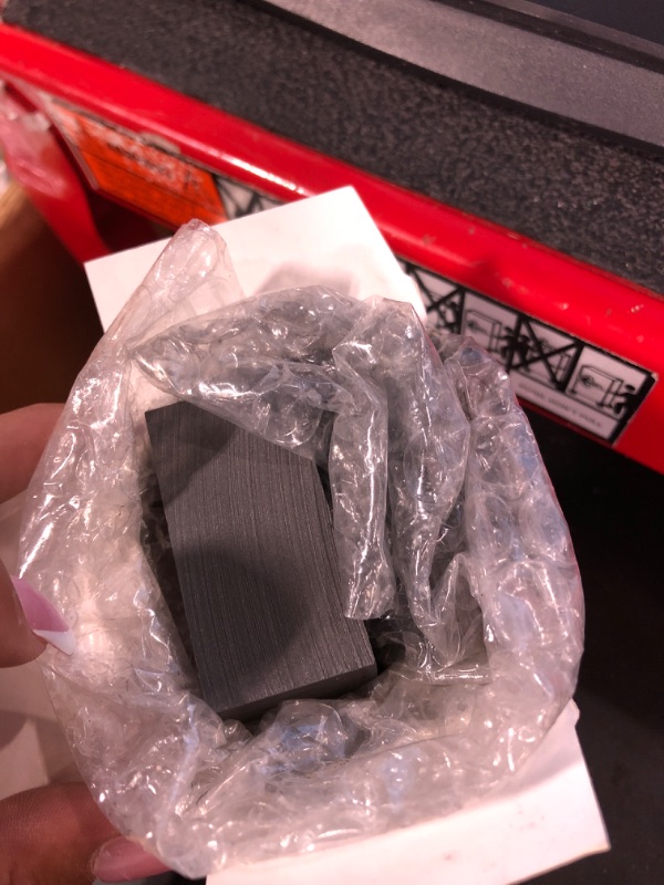 Photo 1 of 2 Pieces Graphite Ingot Mould Crucible Mould for Casting Gold Silver Metal Aluminum Copper Brass Melting Refining (4 x 2 x 1 Inch)
