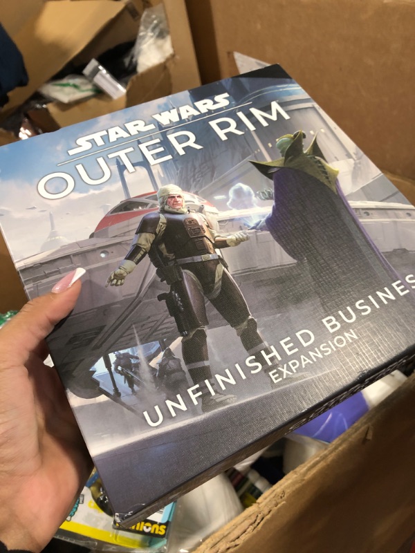 Photo 2 of Star Wars: Outer Rim - Unfinished Business Expansion | Strategy Game | Adventure Game for Adults and Teens | Ages 14+ | 1-4 Players | Average Playtime 3-4 Hours | Made by Fantasy Flight Games