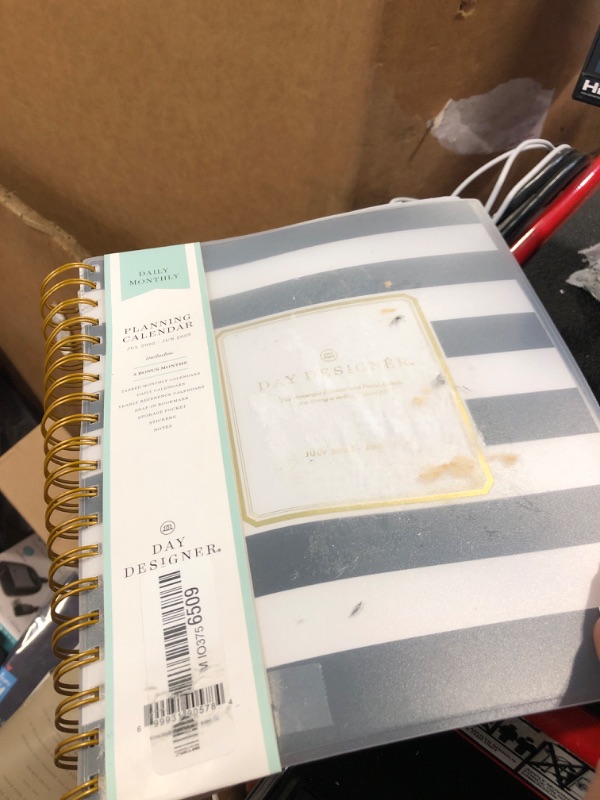 Photo 2 of Day Designer for Blue Sky 2022-2023 Academic Year Daily & Monthly Planner, 8'' x 10'', Frosted Cover, Black (137885-A23) & 2022-2023 Academic Year Weekly & Monthly Planner, 8.5'' x 11'' New Edition Planners + Planner, 8.5'' x 11'