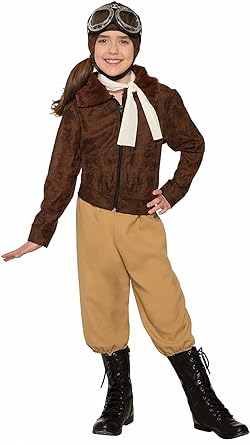 Photo 1 of Forum Novelties girls Girl's Amelia the Aviator CostumeCostume
