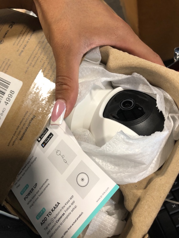 Photo 1 of Kasa Indoor Pan/Tilt Smart Security Camera, 1080p HD Dog Camera 2.4GHz with Night Vision, Motion Detection for Baby and Pet Monitor, Cloud & SD Card Storage, Works with Alexa & Google Home (EC70) Pan/Tilt Camera New 1080P