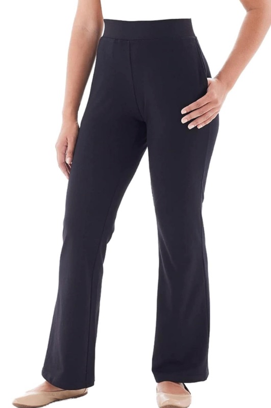 Photo 1 of HEGALY Women's Flare Yoga Pants - Crossover Flare Leggings High Waisted Tummy Control Workout Casual Bootcut Pants