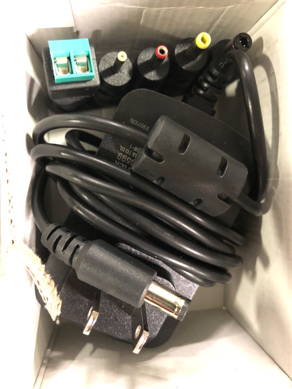 Photo 2 of 100V-240V to 24V 1A AC/DC Switching Power Supply Adapter with 5 Selectable Adapter Plugs