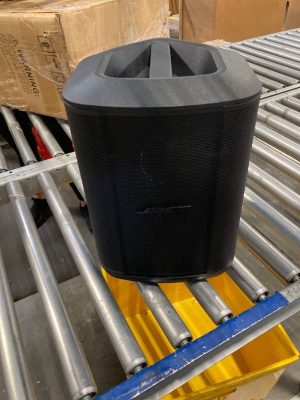 Photo 1 of Bose S1 Pro+ Portable Bluetooth Speaker Wireless PA System, Black, and XLR Wireless Mic/Line Transmitter S1 Pro+ 