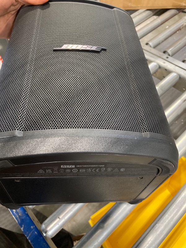 Photo 1 of Bose S1 Pro+ Portable Bluetooth Speaker Wireless PA System, Black, and XLR Wireless Mic/Line Transmitter S1 Pro+ 