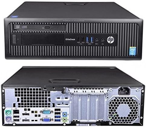 Photo 1 of HP EliteDesk 800 G1 SFF Business High Performance Desktop Computer PC (Intel Core i5 4570 3.2G, 16GB RAM DDR3, 2TB HDD, DVD-ROM, HDMI, Windows 10 Pro) (Renewed) (16GB 2TB HDMI)