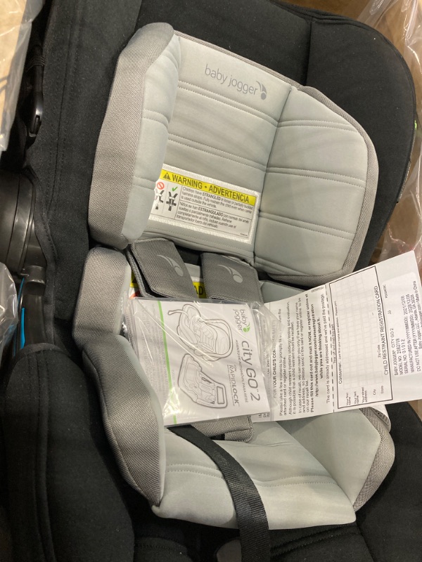 Photo 1 of Baby Jogger City GO 2 Infant Car Seat - Slate Black