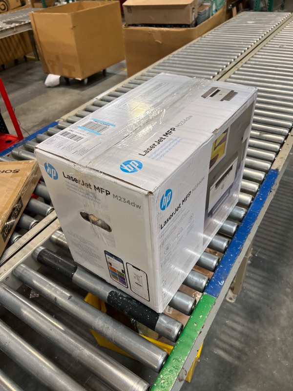 Photo 1 of HP Laserjet MFP M234dw Wireless Black & White All-in-One Printer, with Fast 2-Sided Printing (6GW99F) and Instant Ink $5 Prepaid Code Printer + Instant Ink