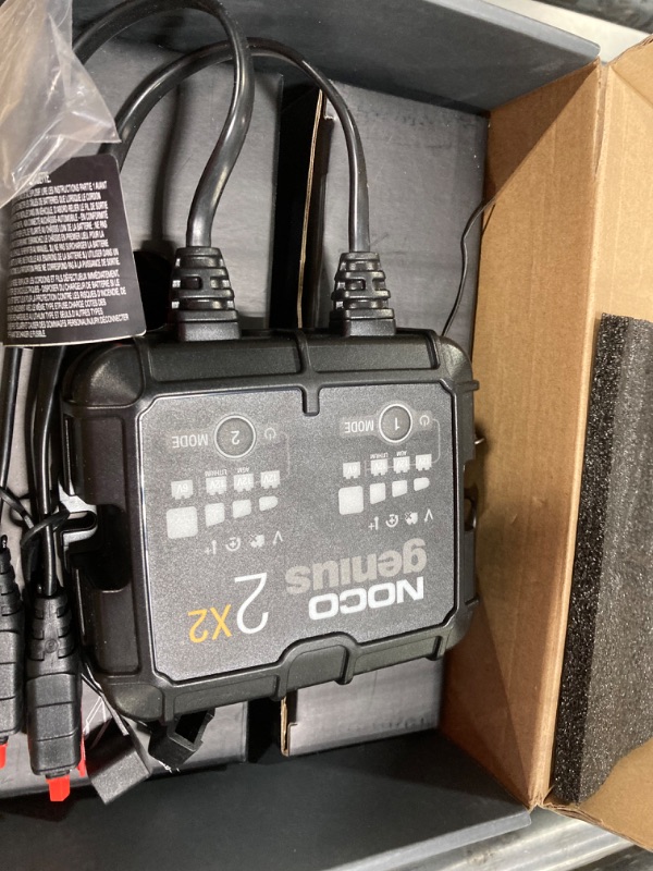 Photo 3 of ***FOR PARTS ONLY - ALL SALES ARE FINAL***

it the NOCO Store
4.7 4.7 out of 5 stars 3,494
NOCO GENIUS2X2, 2-Bank, 4A (2A/Bank) Smart Car Battery Charger, 6V/12V Automotive Charger, Battery Maintainer, Trickle Charger, Float Charger and Desulfator for Mot