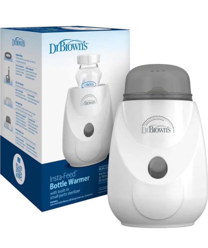 Photo 1 of Dr. Brown's Insta-Feed Baby Bottle Warmer and Sterilizer for Baby Bottles and Baby Food Jars
Amazon's
Choice
