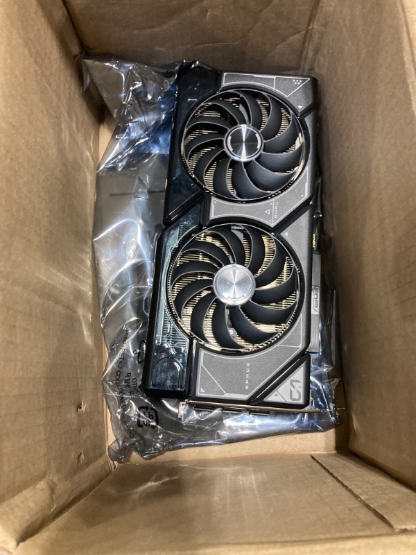 Photo 2 of ASUS Dual NVIDIA GeForce RTX 3060 V2 OC Edition 12GB GDDR6 Gaming Graphics Card (PCIe 4.0, 12GB GDDR6 Memory, HDMI 2.1, DisplayPort 1.4a, 2-Slot, Axial-tech Fan Design, 0dB Technology) RTX 30 Series Dual Fans DUAL-RTX3060-O12G-V2