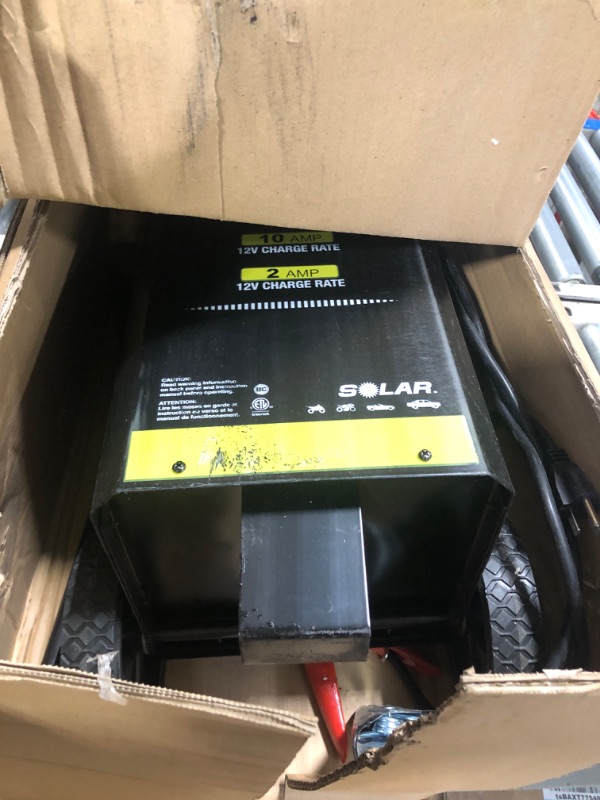 Photo 1 of CHARGE IT! 4735 Wheeled Battery Charger (40/20/5/200 Amp. 6/12 Volt)