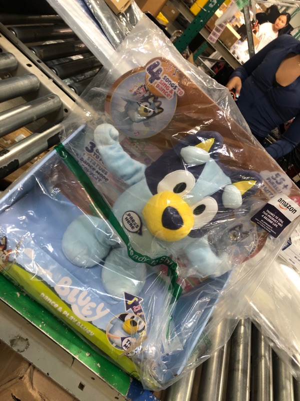 Photo 1 of Bluey Dance and Play 14" Animated Plush | Over 55 Phrases and Songs, Multicolor