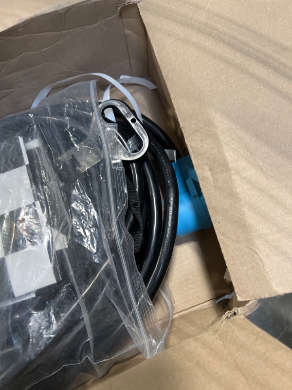 Photo 1 of CircleCord UL Listed 4 Prong 50 Feet Dryer/EV Extension Cord, 30 Amp NEMA 14-30P/R, Suit for Level 2 EV Charging Such as Tesla Model 3/X/Y/S and 4 Prong Dryer, 125V/250V STW 10 Gauge
