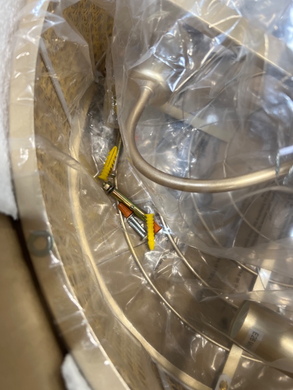 Photo 1 of hummingbird Boho Caged Ceiling Fan with Light, 20'' Rattan Flush Mount Ceiling Fan with Light and Remote Control for Bedroom Kitchen Living Room Gold Rattan Caged Ceiling Fan with Light Flush Mount