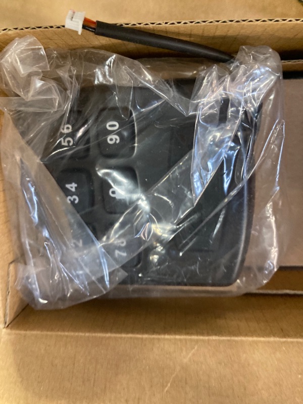 Photo 1 of Kwikset 905 Keyless Entry Deadbolt Electronic Door Lock, 6 Button Keypad, Ideal for Garage or Side Door, No Key, Venetian Bronze