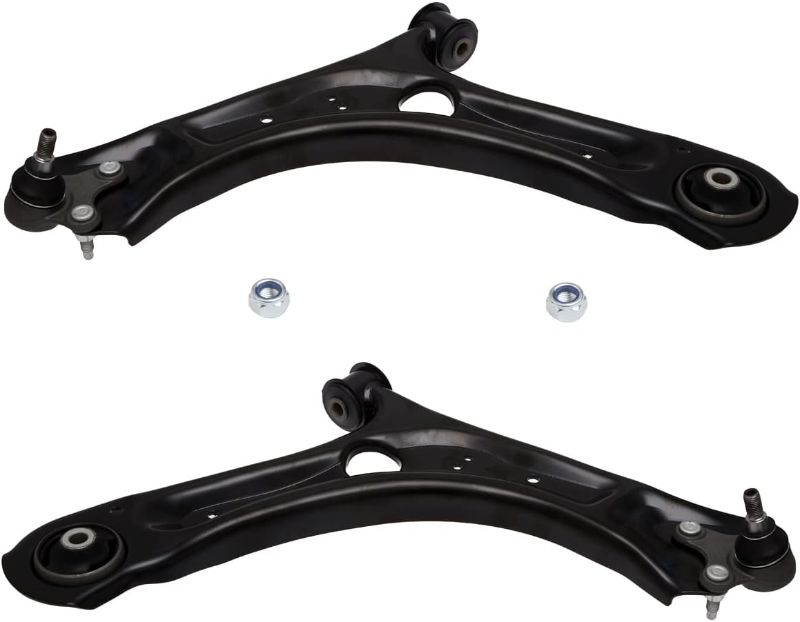 Photo 1 of 2Pc Suspension Front Lower Control Arm and Ball Joint Assembly Compatible With 2012-2019 Volks-wagen Beetle Passat (Replace # 522-837 522-838 561407151A 561407152A)