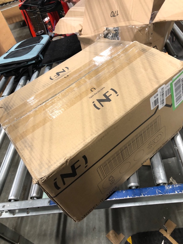 Photo 1 of INFI Audio Hybrid Class AB Tube Amplifier 6N3/6H3N Power Amp with Bluetooth Home Audio HiFi Stereo Receiver Integrated Amp AUX Bluetooth USB Optical Coaxial for Home Theater AD05 black