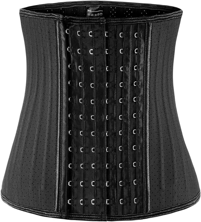 Photo 1 of ECOWALSON Waist Trainer for Women Corset Cincher Body Shaper Girdle Trimmer with Steel Bones Extender XXS
