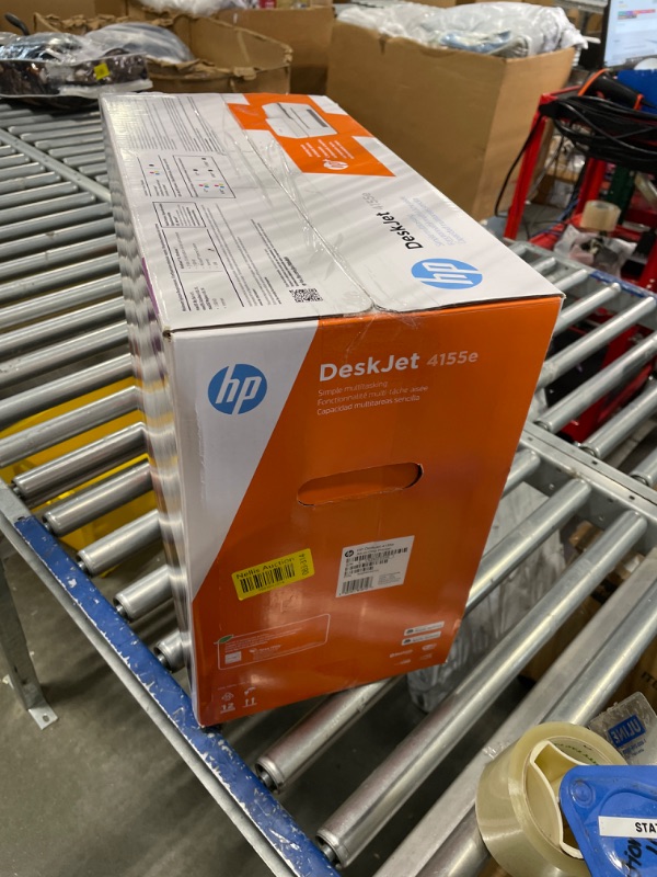 Photo 3 of HP DeskJet 4155e Wireless Color All-in-One Printer & 67XL Tri-Color High-Yield Ink Cartridge | 3YM58AN & 67XL Black High-Yield Ink Cartridge | 3YM57AN Printer + Tri-color Ink + Black Ink