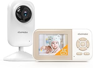 Photo 1 of HelloBaby Baby Monitor with Camera and Audio -  WiFi Baby Monitor Camera,Video Baby Monitor,Night Vision 2-Way Audio Fully Remote Pan & Tilt 2X Zoom Temperature,VOX Mode,Lullaby   NO MONITOR 