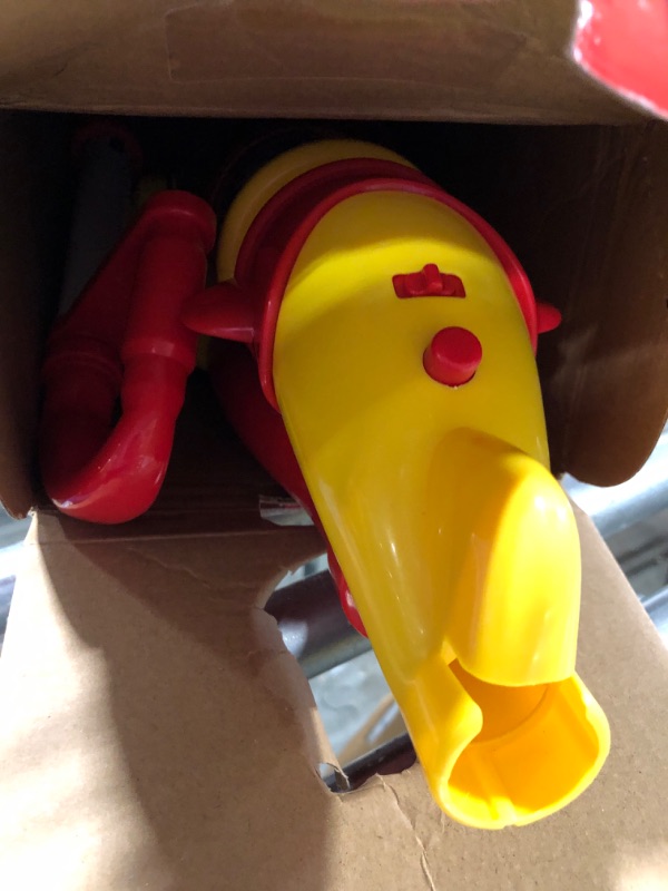 Photo 2 of Core Innovations Ryan's World Kid's Toy Vacuum with Real Suction Power Red