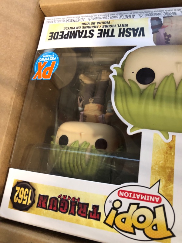 Photo 1 of Funko Pop! Animation: Trigun - VASH The Stampede (Shirtless) Figure (PX Exclusive)