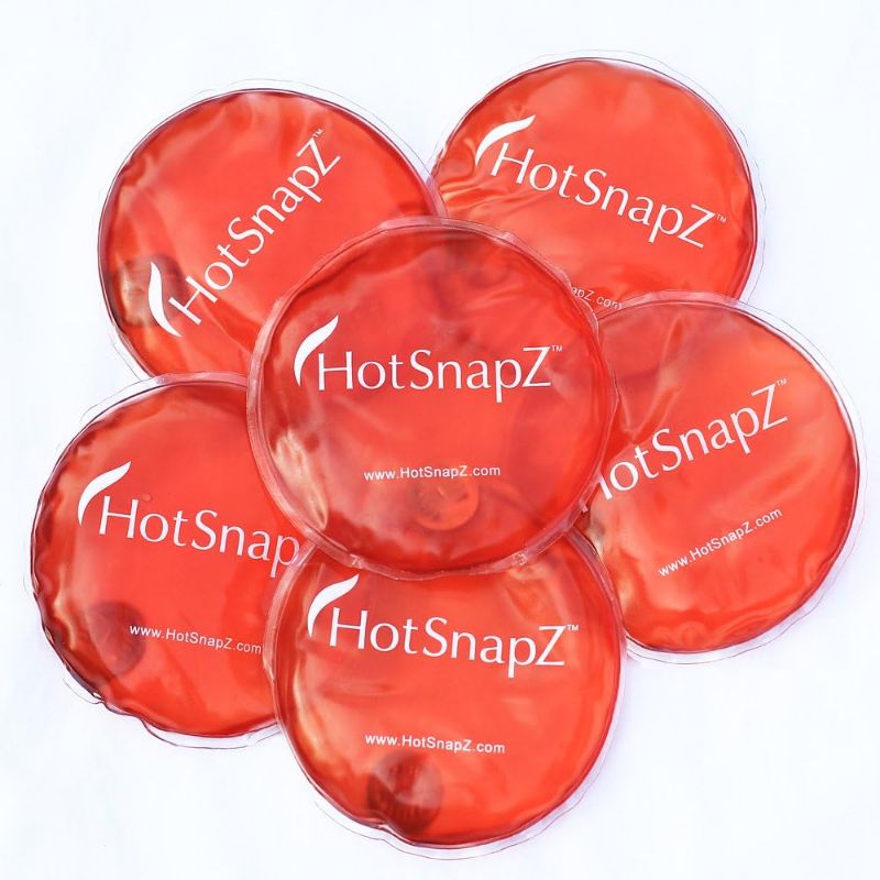 Photo 1 of HotSnapZ Reusable Hand Warmers - 4" Round Instant Heat Packs