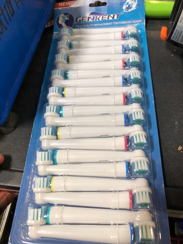 Photo 1 of Electric Toothbrush Replacement Heads 16 Pack/Compatible Oral B Braun Replacement Brush Heads/Compatible Oral B Replacement Brush Heads