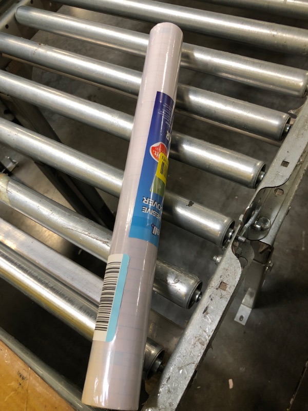 Photo 1 of Clear Contact Paper Roll for Books, 17.5 in x 20 ft Clear Self Adhesive Book Cover Paper Protector