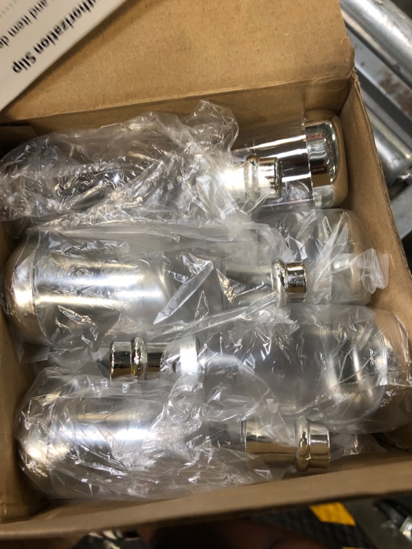 Photo 1 of 18 Pieces Champagne Bottle Container Candy Bottle DIY Favor Mini Baby Shower Favors Candy Jars Wedding Favors Plastic Small Champagne Bottles for Wedding Bridal Shower Birthday (Clear and Silver
