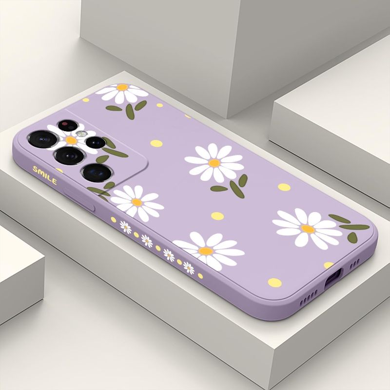 Photo 1 of LEECG for Samsung S21 Ultra Case, for Samsung Galaxy S21 Ultra Case Butterfly Floral Astronauts Creative Sides Phone Cover Fashionablee Designs Soft Silicone Slim S21 Ultra Case-Light Purple1
