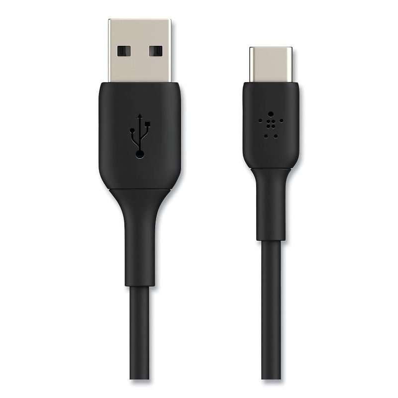 Photo 1 of  BoostCharge USB-C Cable (1M/3.3ft), USB-C to USB-A Cable, USB Type-C Cable for iPhone 15 Series, Samsung Galaxy S24, S24+, Note20, Pixel 8, Pixel 7, iPad Pro, Nintendo Switch, and More -