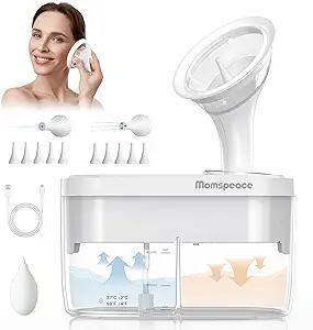 Photo 1 of Electric Ear Wax Removal Ear Cleaner, Safe & Effective Ear Wax Removal Kit, Momspeace Ear Cleaning Kit with Automatic Sewage System, 4 Pressure Settings, 10 Tips, Ear Irrigation Ear Wax Removal Tool