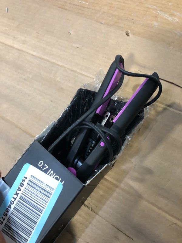 Photo 1 of Elilier Mini Flat Iron 0.7 Inch, Ceramic Small Hair Straightener for Short Hair Curls Bangs, 3 Temperature Adjustable Small Flat Iron, Portable Travel Iron with Travel Pouch, Mothers Day Gift for Mom