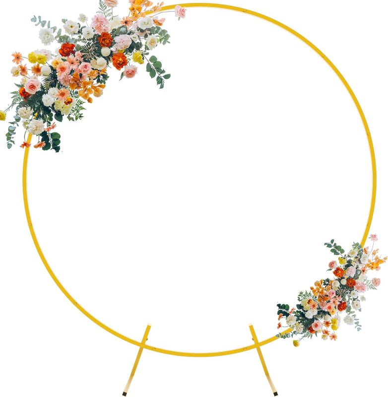 Photo 1 of Fomcet 5FT Wedding Arch Gold Metal Round Backdrop Stand Circle Balloon Arch Frame Wedding Arches for Ceremony Birthday Party Baby Shower Anniversary Graduation Decoration
Visit the Fomcet Store
