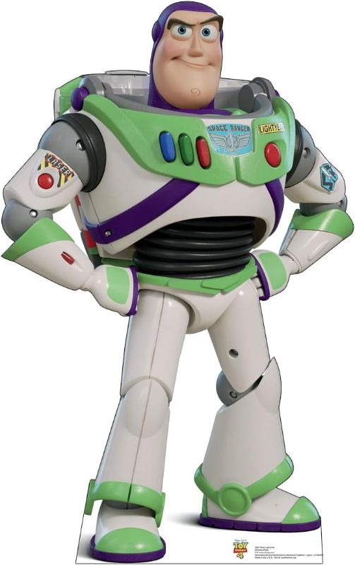 Photo 1 of Cardboard People Buzz Lightyear Life Size Cardboard Cutout Standup - Disney Pixar Toy Story 4 (2019 Film)